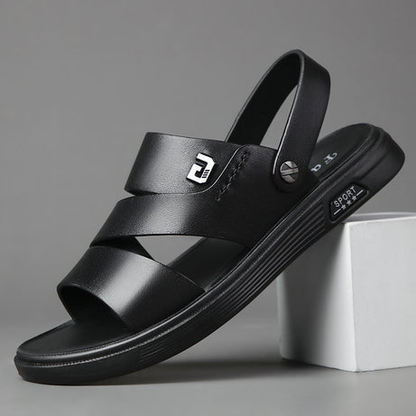 Men's Breathable Leather Casual Sandals (In Stock)