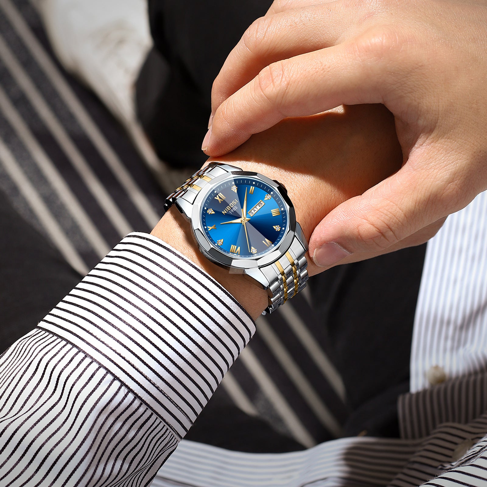 Men's Multi-functional Quartz Watch