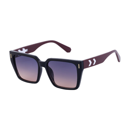 Women's Large Frame UV Protection Retro Sunglasses
