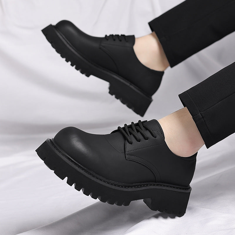 Men's Leather Outdoor Formal Boots