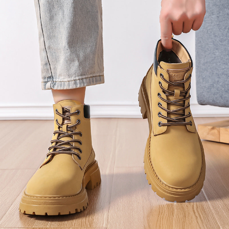 Men's Martin Boots Trendy British Style Shoes