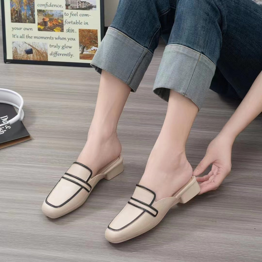 Women's Spring and Summer British Style Slippers