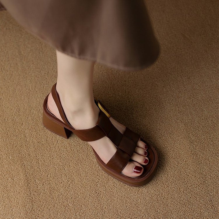 Women's Roma Peep Toe Sandals