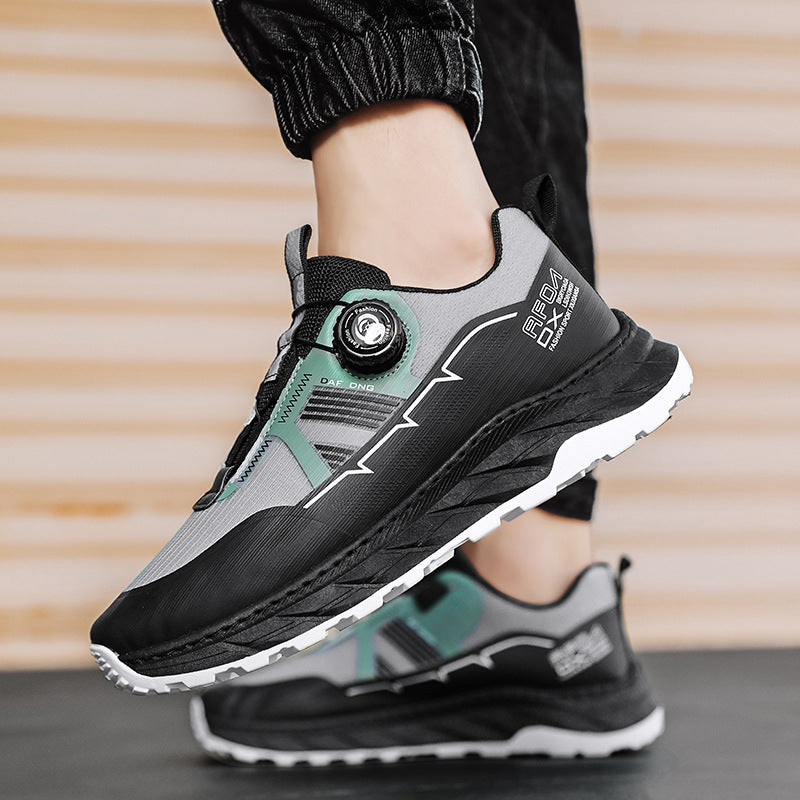 Men's Rotating Button Running Shoes