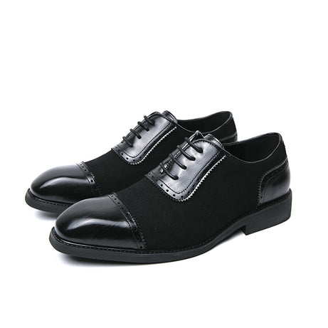 Men's Leather British Style Fashionable Shoes