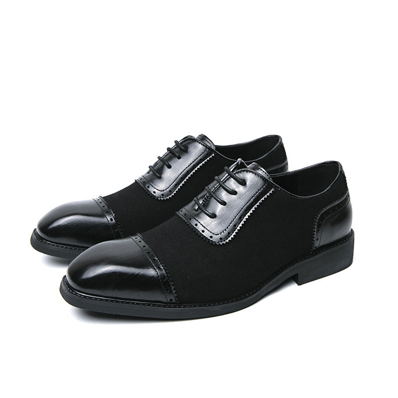 Men's Leather British Style Fashionable Shoes