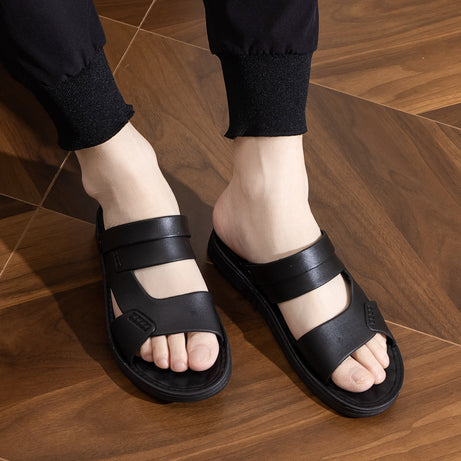 Men's Leather Breathable Casual Sandals
