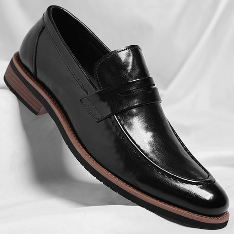 Men's Leather Pointed Formal Shoes