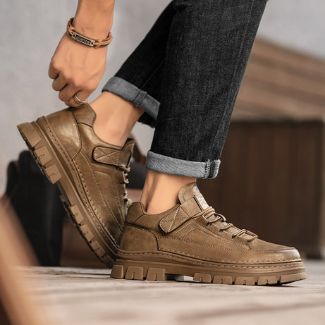 Men's Leather Fashion Trend Martin Boots Casual Shoes