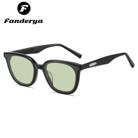 Men's High-End Large Frame Round Sunglasses