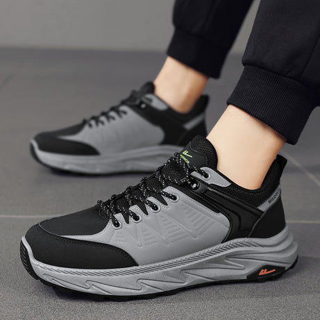 Men's Microfiber & Mesh Outdoor Casual Shoes