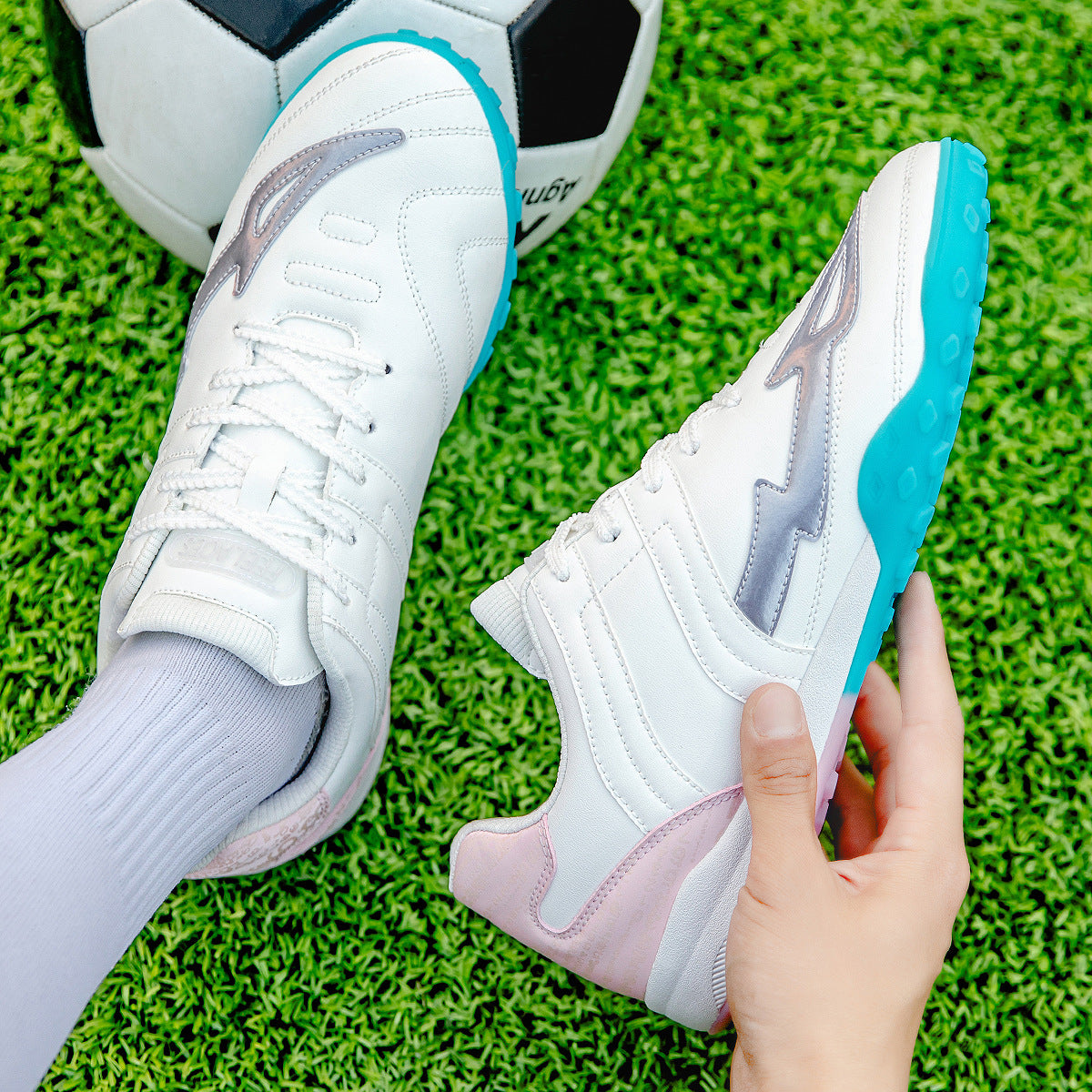 Men's Football Broken Nails Shoes