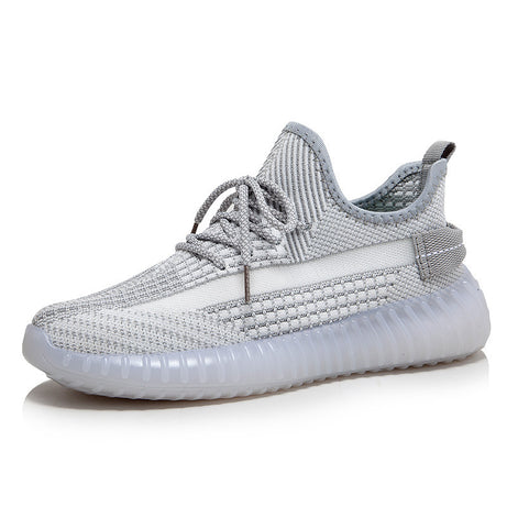 Men's Breathable Flying Woven Casual Shoes