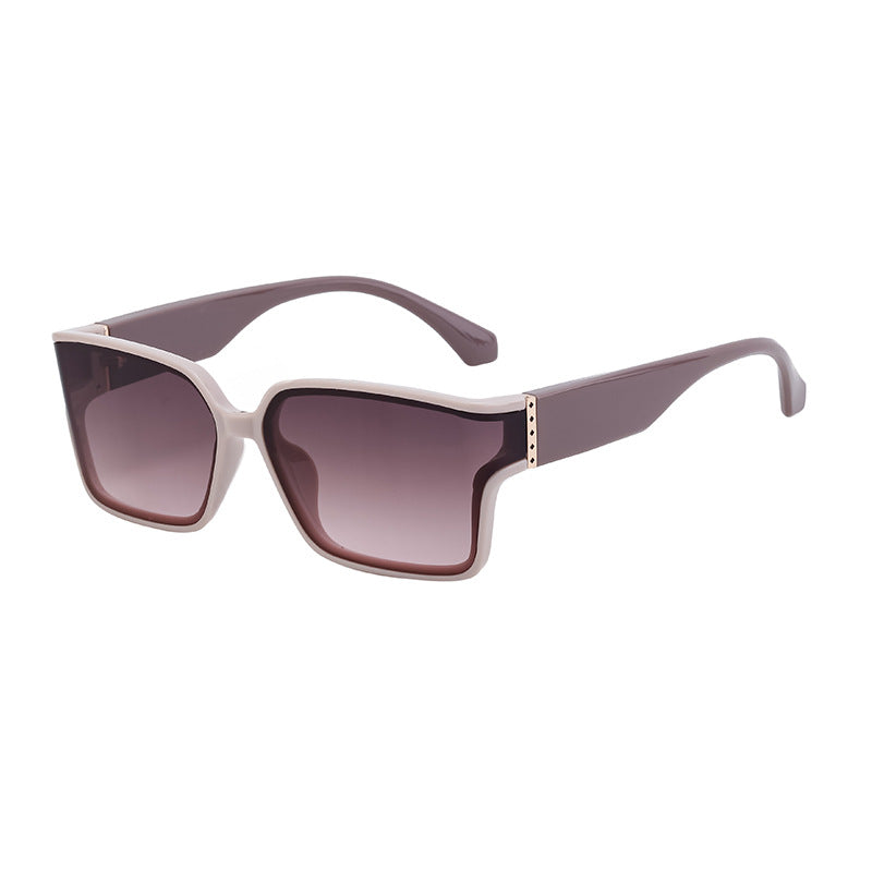 Women's Fashion Large Frame Square High-End Sunglasses