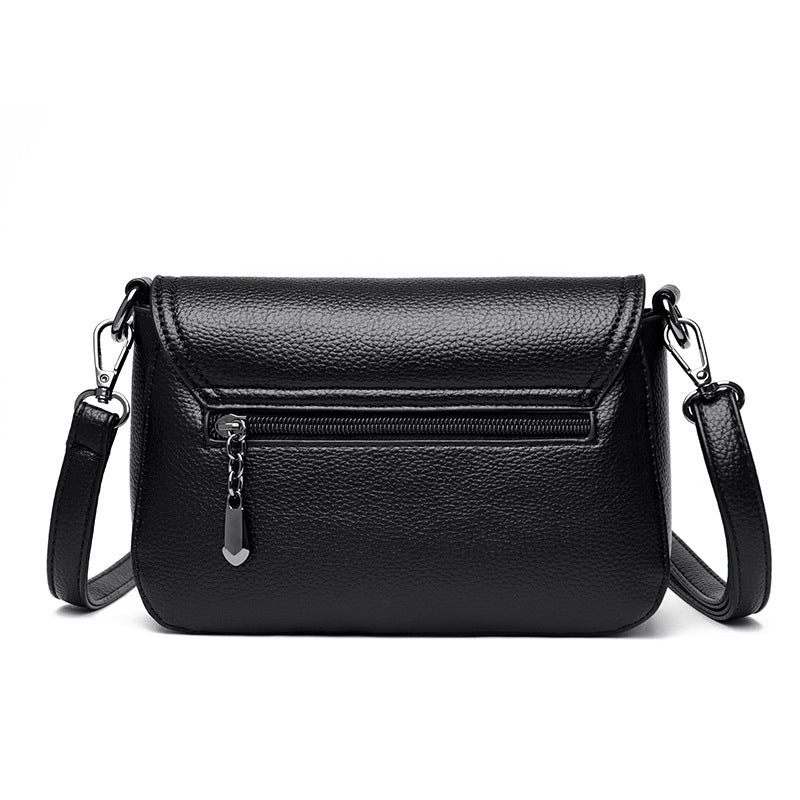 Women's Middle-Aged Crossbody Large Capacity Bag