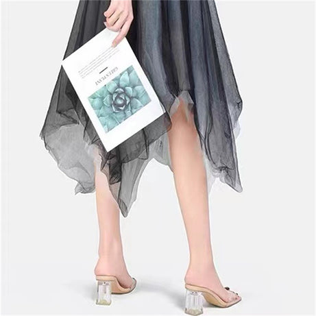 Women's Transparent High Heel Sandal