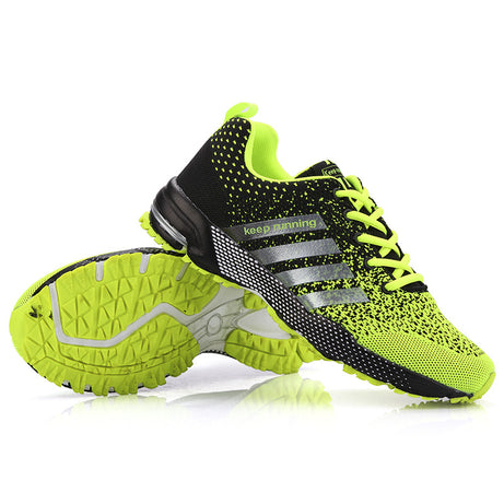 Men's Fly-woven Breathable Running Shoes