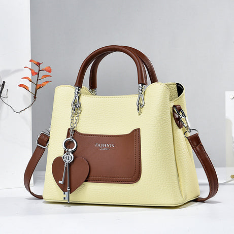 Women's Leathe Trendy Hand & Shoulder Bag