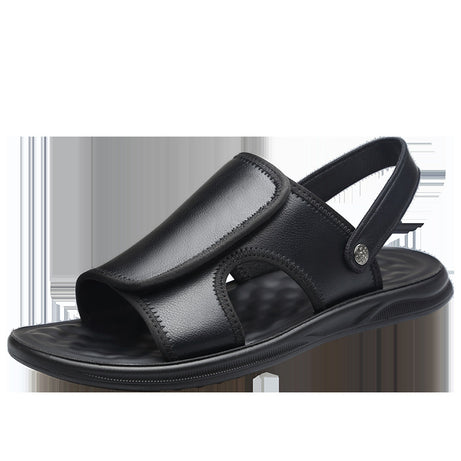 Men's PU Leather Casual Sandals
