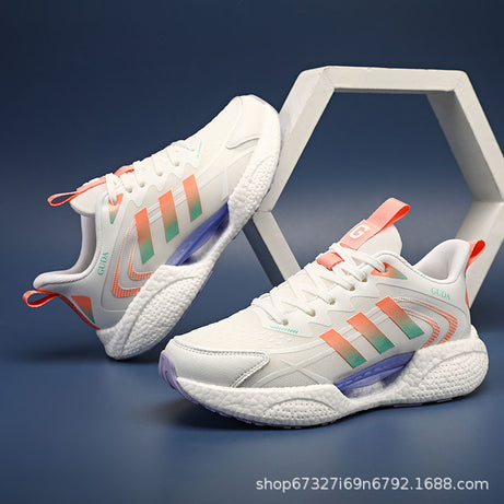 Men's Flying Woven Mesh Breathable Running Shoes