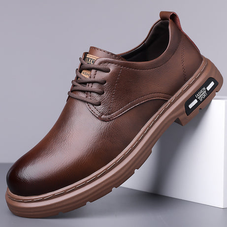 Men's Leather British Style Martin Shoes