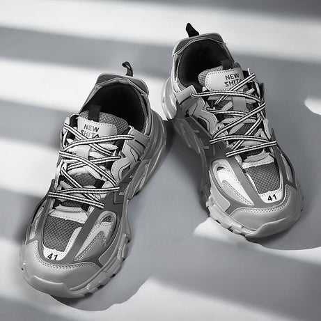 Men's Thick Bottom Breathable Running Shoes