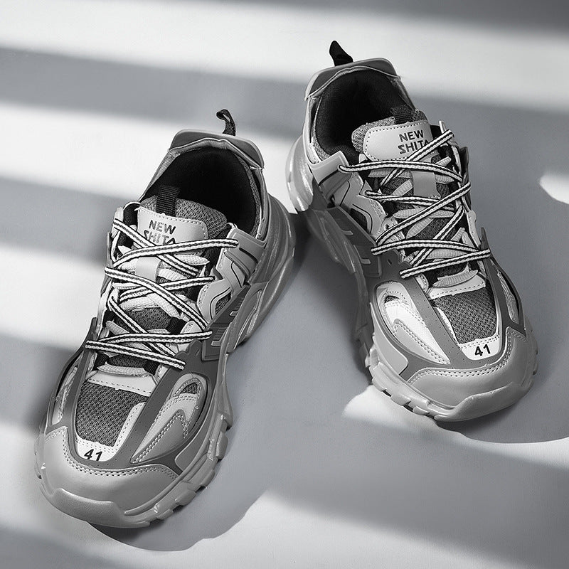 Men's Thick Bottom Breathable Running Shoes