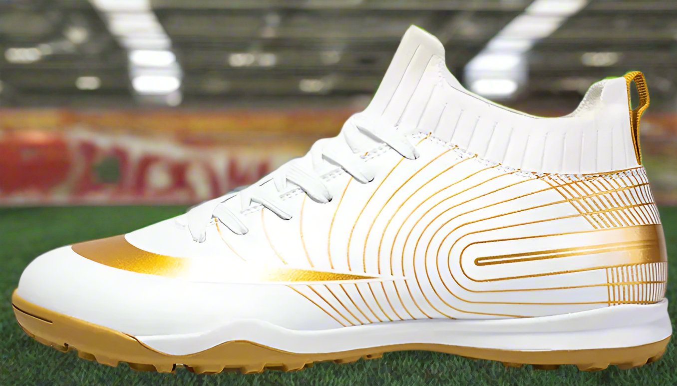 Men's TPU Fly-Knitting Football Turf Sports Shoes