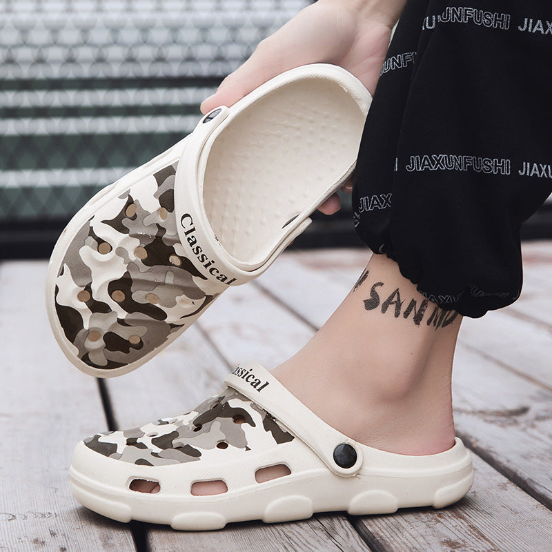 Men's Breathable Camouflage Outdoor Sandals