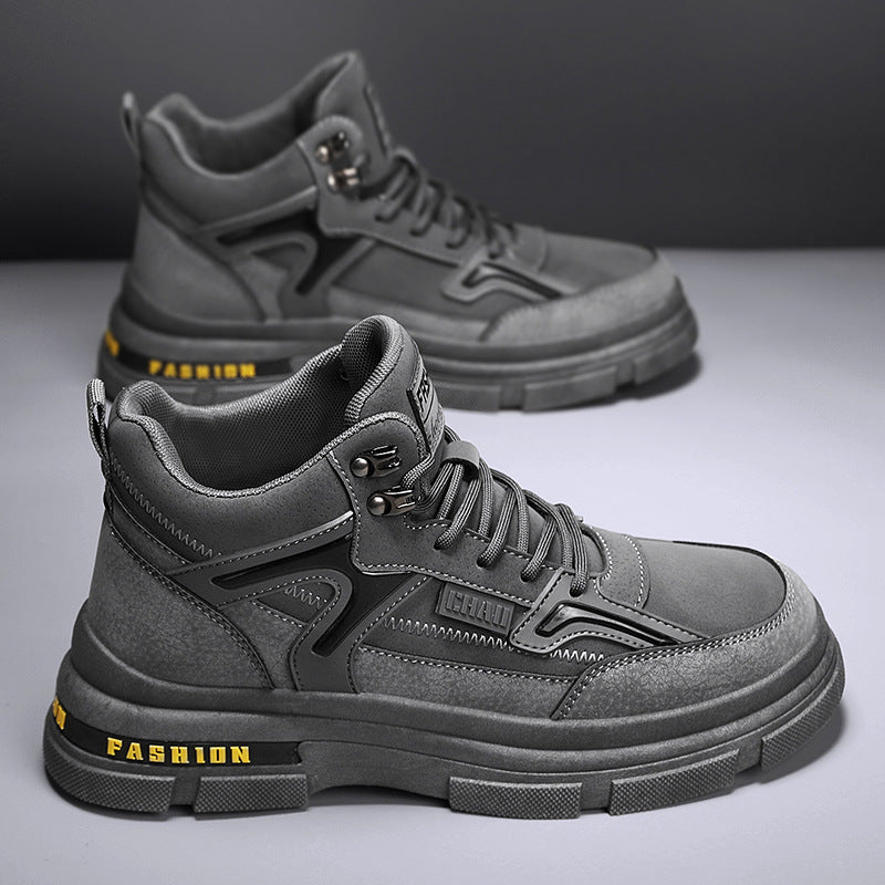 Men's High-Top Martin Boots Fashion Casual Shoes