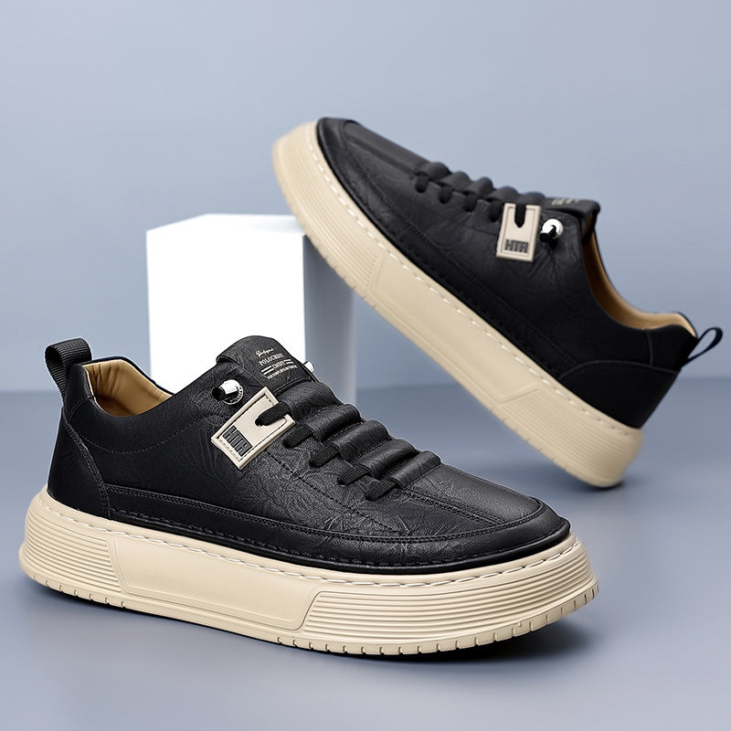 Men's Leather Fashion Leisure Casual Shoes