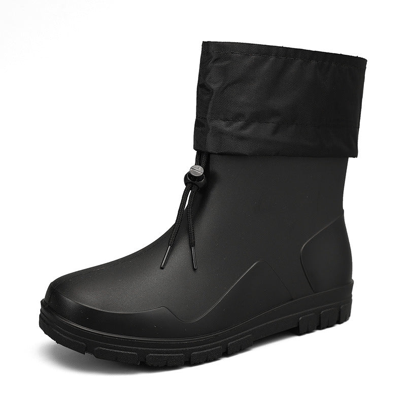 Men's High-Top Waterproof Rain Boot