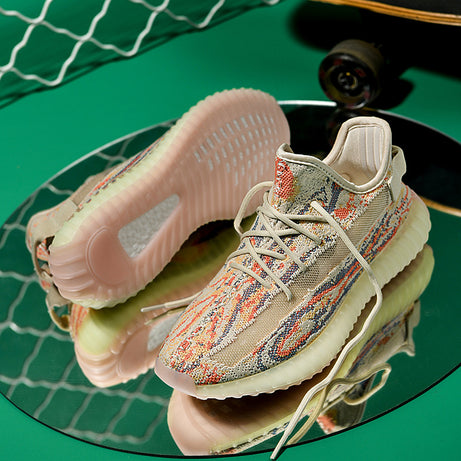 Men's Flying Woven Fashionable Trendy Shoes