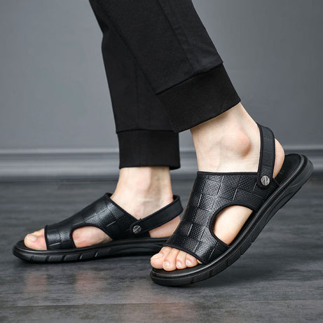 Men's Leather Comfortable Cool Sandals
