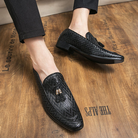 Men's Leather Outdoor Pointed Shoes