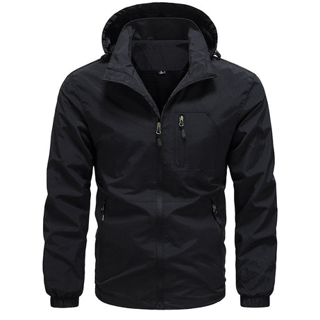 Men's Stylish Windproof Hooded Winter Jacket (In Stock)