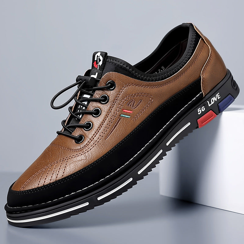 Men's Leather Outdoor Casual Shoes