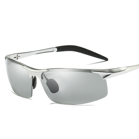 Men's Color-changing Sports Aluminum Polarized Sunglasses