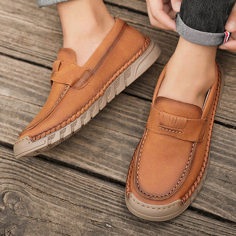 Men's Foreign Trade Business Casual Leather Shoes