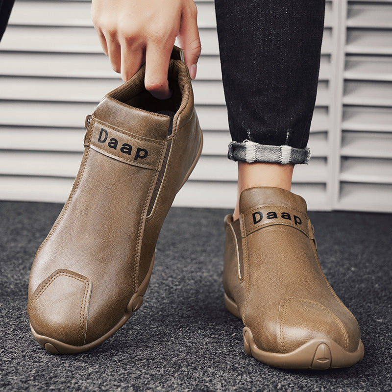 Men's Leather Lazy Outdoor Trendy Shoes