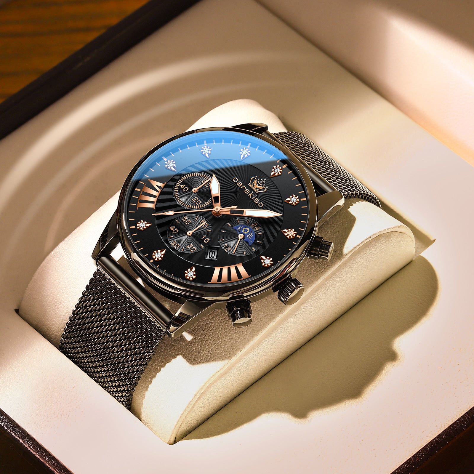 Men's Waterproof Luminous Ultra-thin Quartz Watch