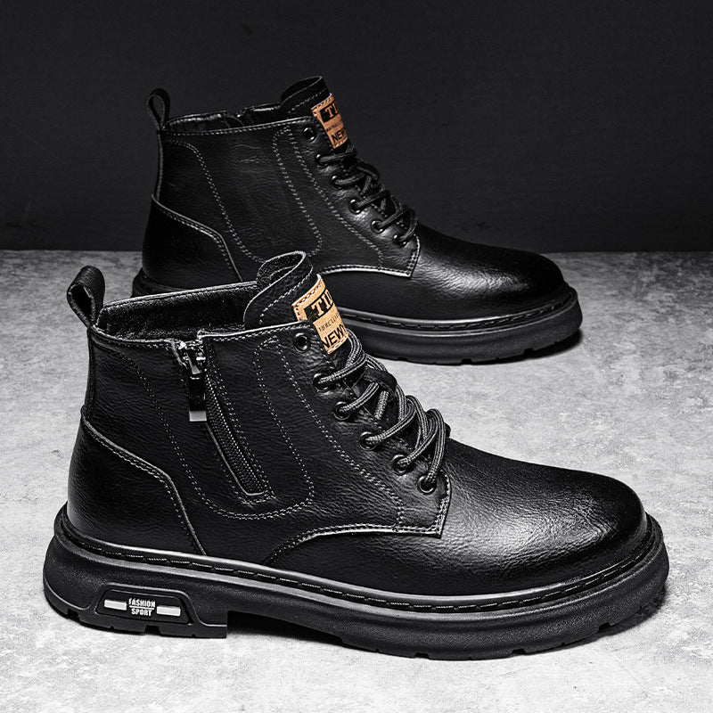 Men's British Style High-Top Martine Boots