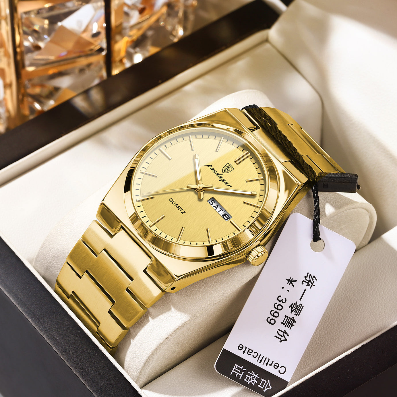 Men's Ultra-thin Waterproof Quartz Watch