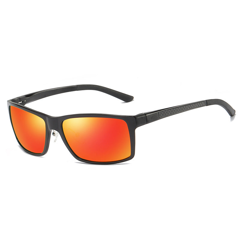 Men's Aluminum Magnesium Polarized Cycling Sunglasses
