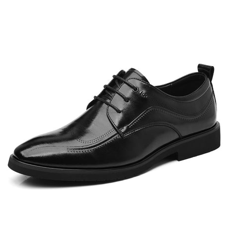 Men's Leather Fashion Trend British Style Casual Shoes