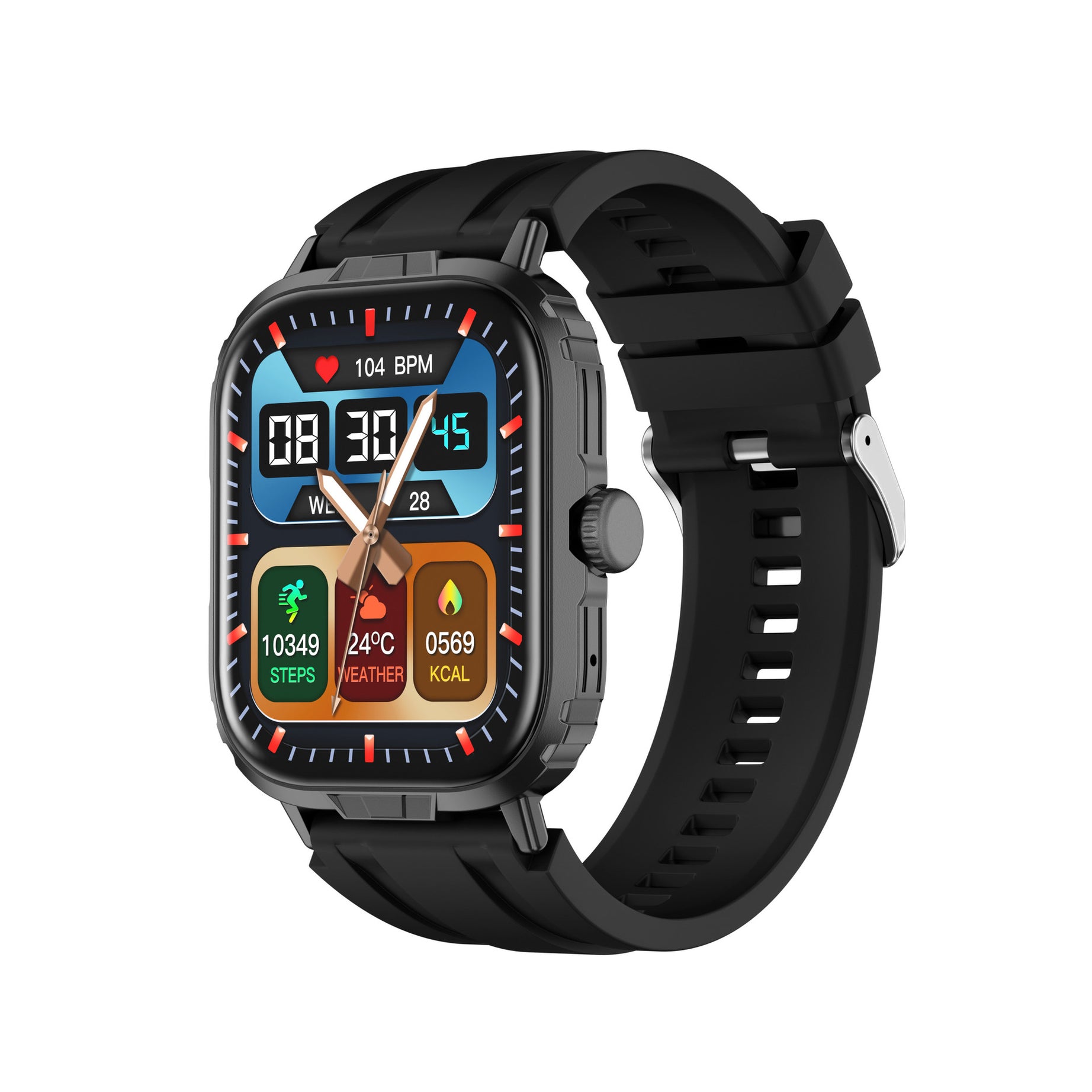 Outdoor M106 Bluetooth Call IP68 Smart Watch