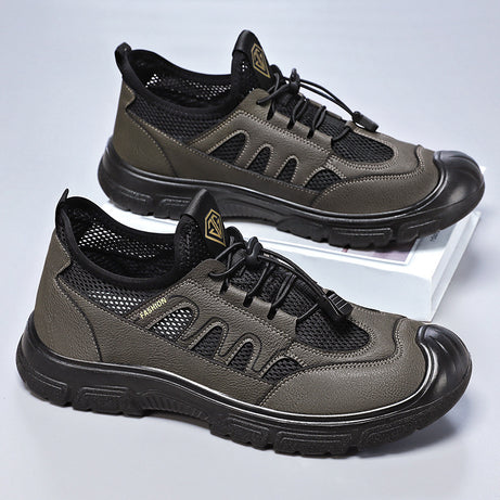Men's Hollow Breathable Outdoor Hiking Shoes