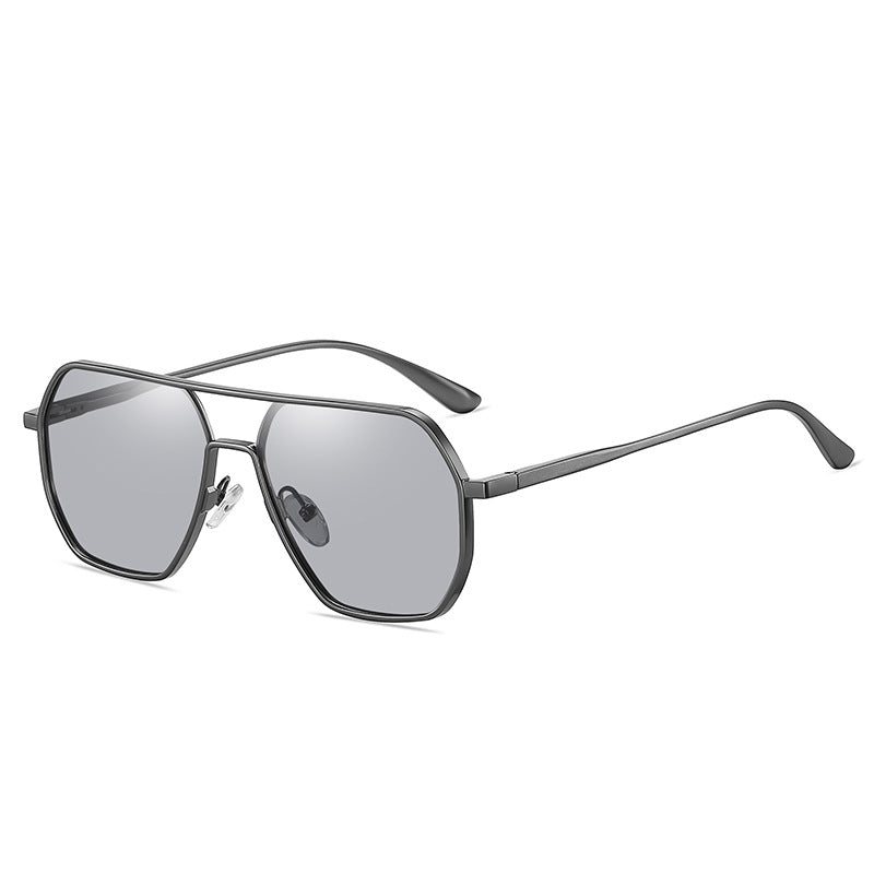 Men's Color-Changing Polarized Aluminum Sunglasses