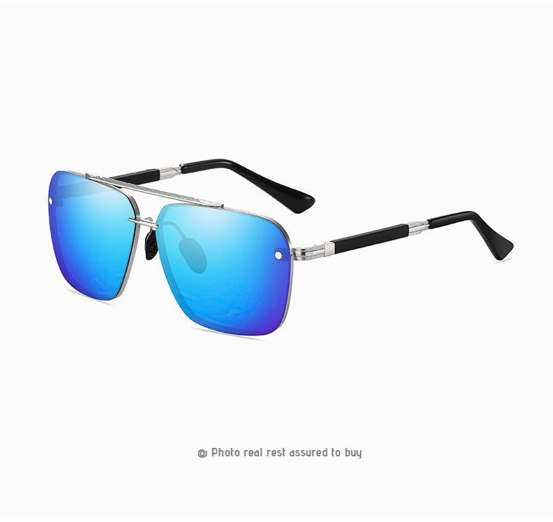 Men's Polarized Fashion Square Sunglasses