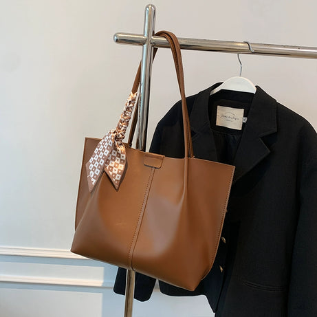 Women's Versatile Twilly Scarf Decor Bag